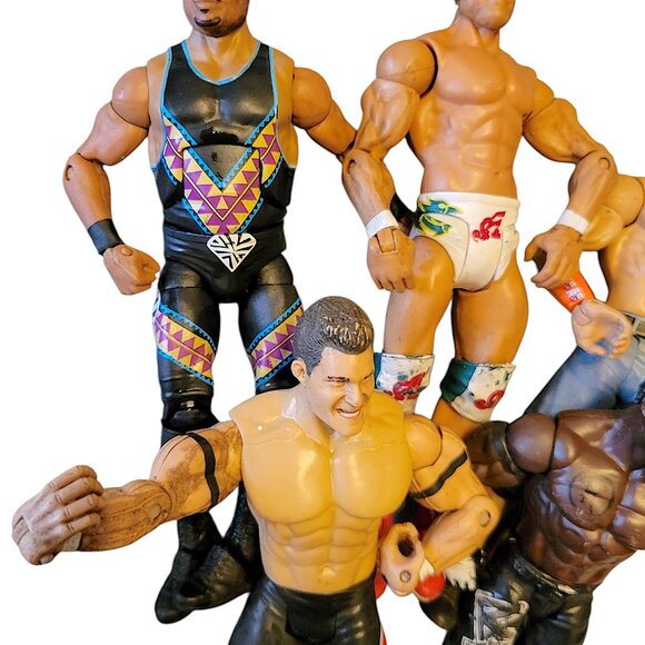 Lot of 5 WWF Action Figures Toys John Cena - Picture 2 of 7